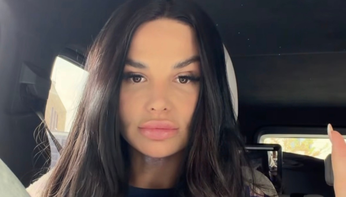 Influencerka Zuzana Plačková. 