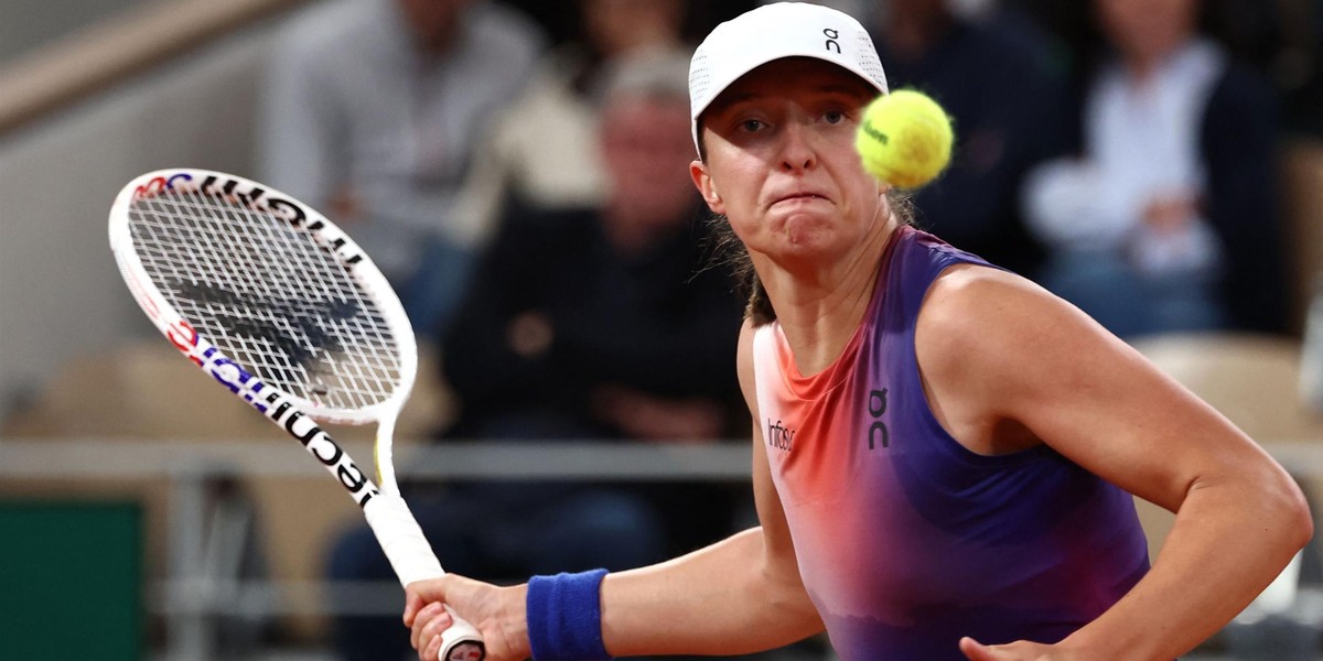 Iga Świątek w 2. rundzie French Open.