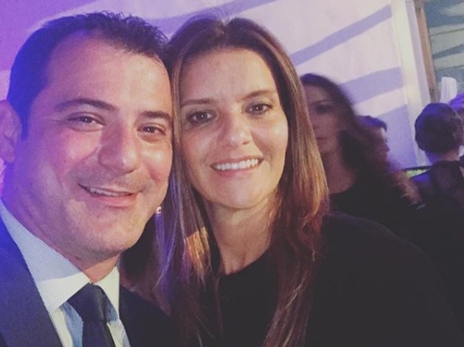 Dejan Stanković sa suprugom Anom