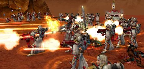 Screen z gry "Warhammer 40,000: Dawn of War - SoulStorm"