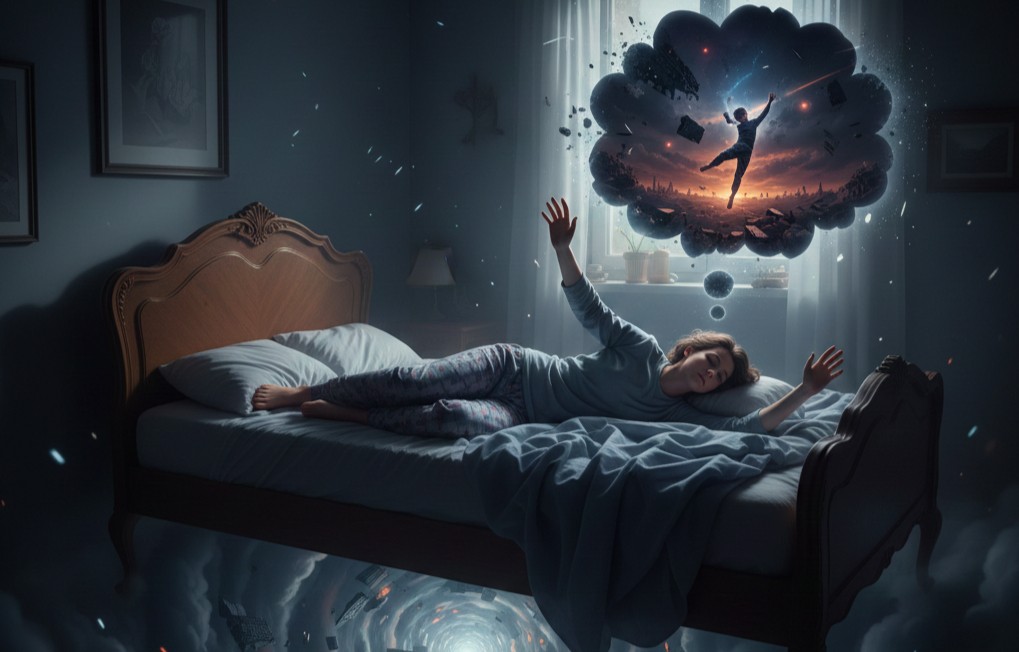 Sny o padaní či lietaní bývajú najčastejšie.