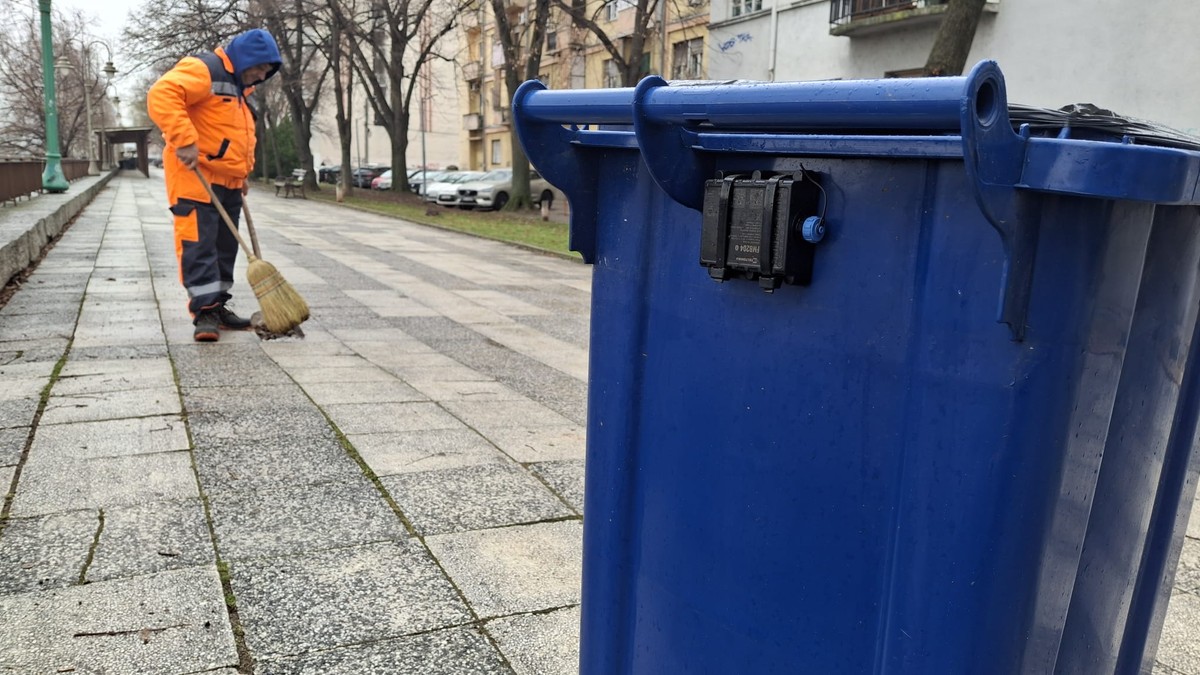 GPS uređaji na kantama za smeće u Nišu