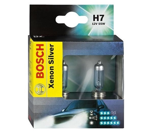 Bosch Xenon Silver H7 12V 55W (2 szt.)