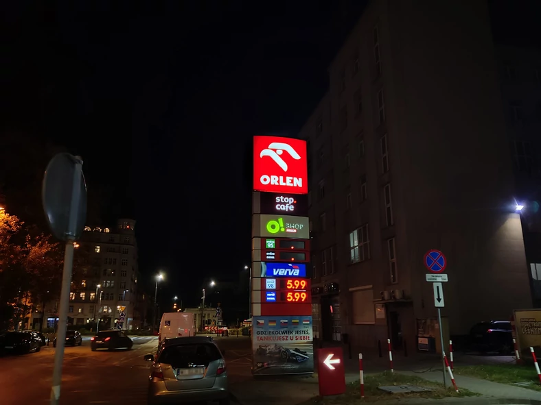 Cena paliw na stacji Orlen 10 października 2023 r.