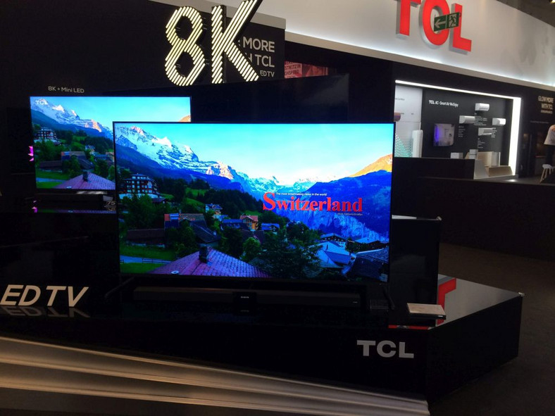 Telewizory 8K QLED chińskiej marki TCL 