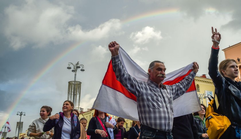 Protesty na Białorusi