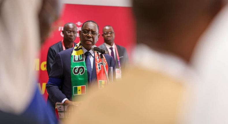 Le président Macky Sall a félicité les Lions de la Téranga pour leur performance à la Coupe du monde 2022.