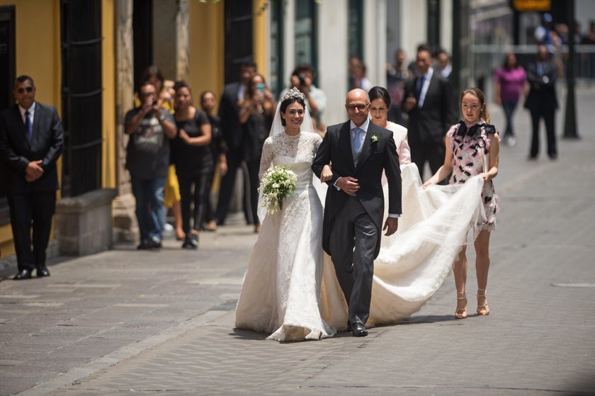 Alessandra de Osma z ojcem