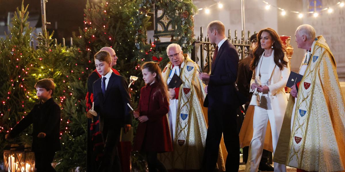 William I Kate Z Dziećmi Na Koncercie Kolęd Miny Louisa Znów Skradły Show Plejadapl