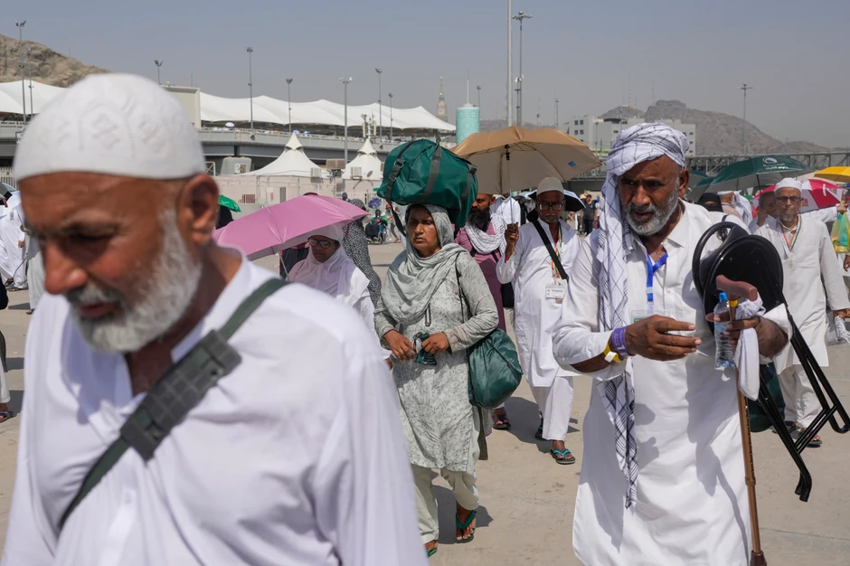 Hodočasnici na hadžu kod Meke 18. juna