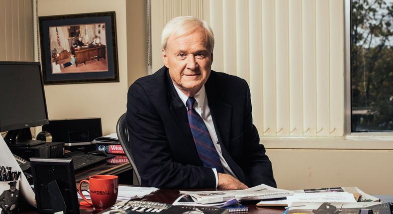 Chris Matthews Plays Hardball with Prostate Cancer