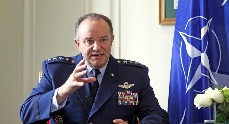 Then-NATO Supreme Allied Commander Europe Gen. Philip Breedlove in Paris in April 2014.AP Photo/Remy de la Mauviniere