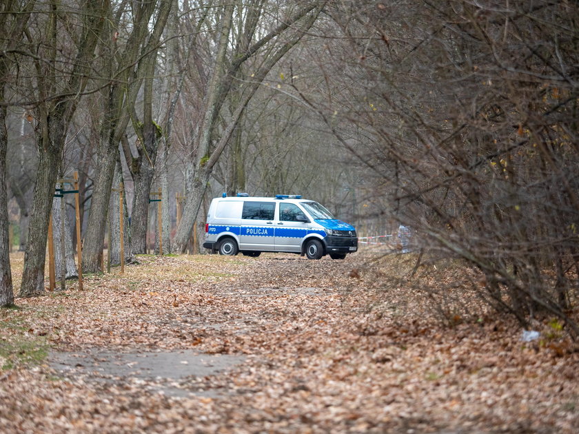 Zabójstwo w Łodzi. Zwłoki kobiety w parku