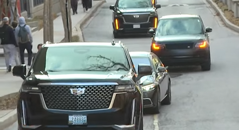 Dr William Ruto Arrives In Style At Us Karson Institute For Race Peace