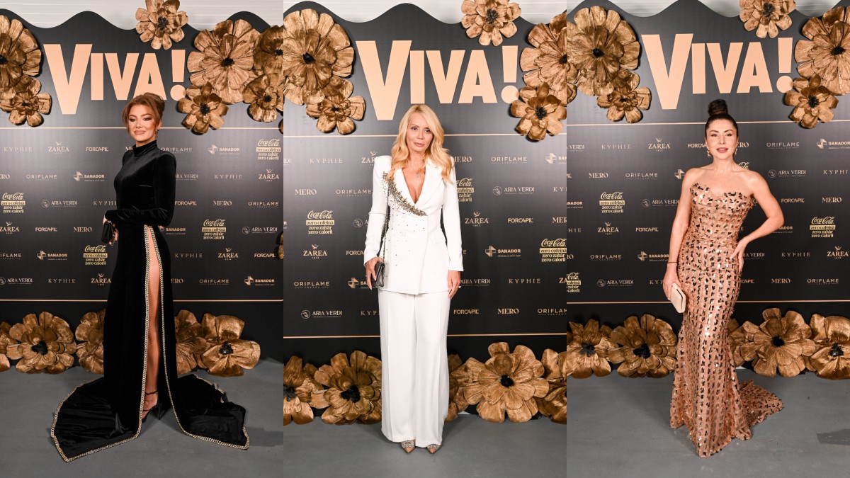 Vedete la VIVA! Party 2026. Rochii elegante, detalii aurii și apariții îndrăznețe