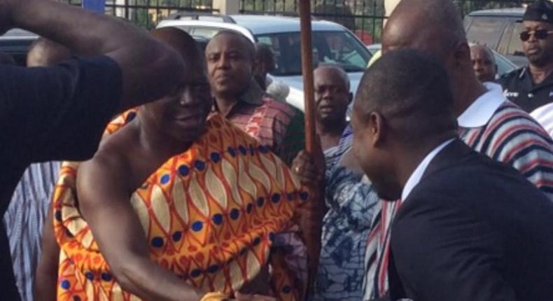 Abeiku Santana meets Otumfuo