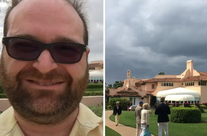 Reporter odwiedził Mar-a-Lago, gdzie znajdują się dom i klub Trumpa. Wstęp tam mają nieliczni