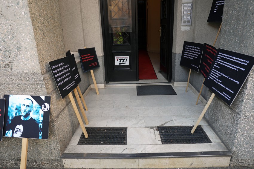 Protest u Zagrebu zbog smrti novinara Vladimira Matijanića u avgustu 2021.