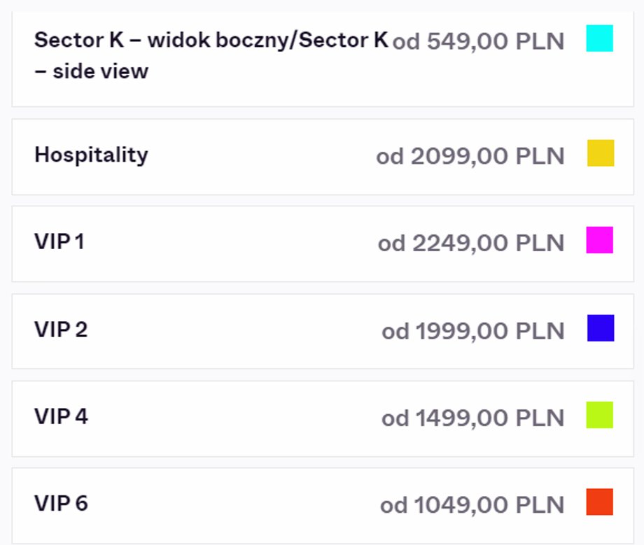 Ceny biletów na koncerty Taylor Swift w Polsce