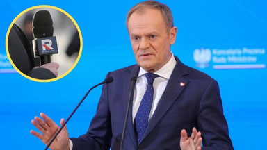 Donald Tusk zwrócił się do pracownika Telewizji Republika. "Nie chcieliście, by widzowie usłyszeli fakty"