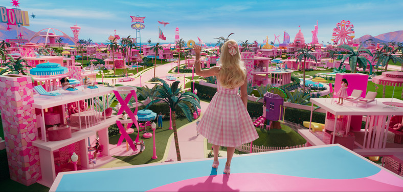 Margot Robbie w filmie "Barbie"