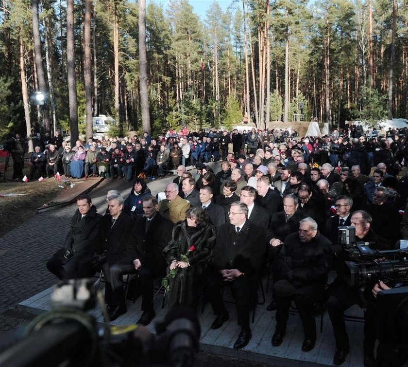 Komorowski w Katyniu cytuje Kaczyńskiego