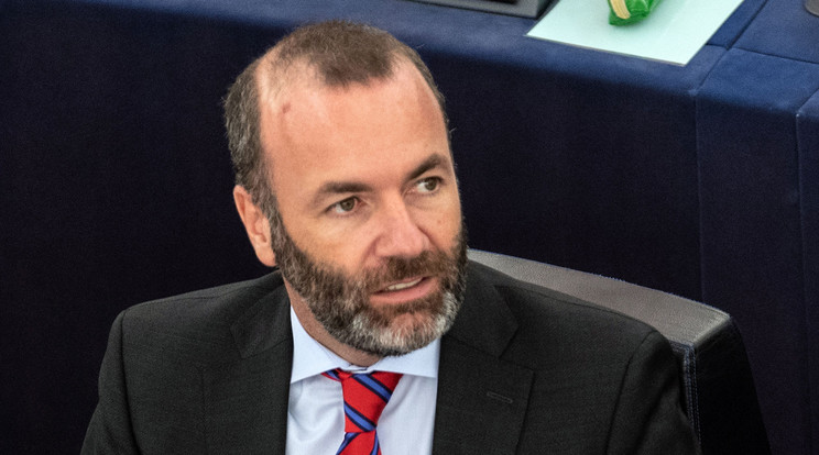 Manfred Weber, az Európai Néppárt (EPP) frakcióvezetője / Fotó: MTI/EPA/Patrick Seeger