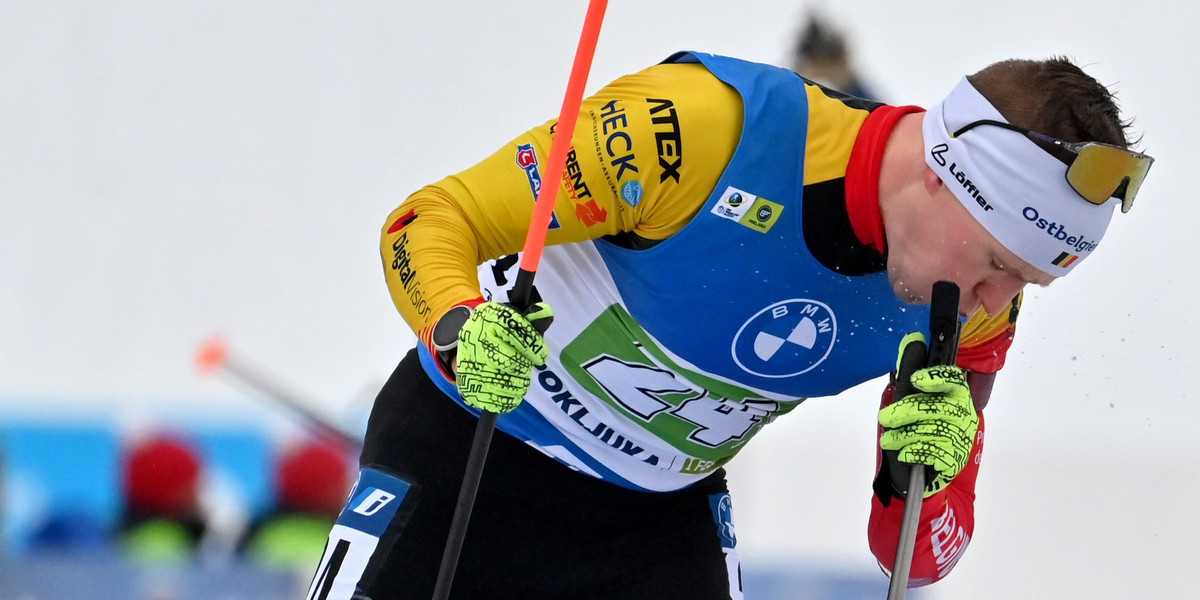 Thierry Langer to doświadczony biathlonista, ale bez sukcesów