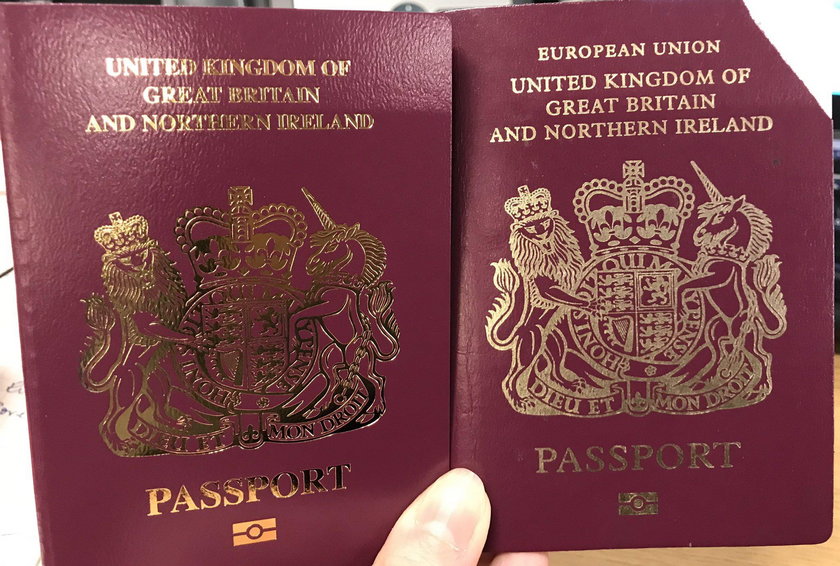 brytyjski paszport