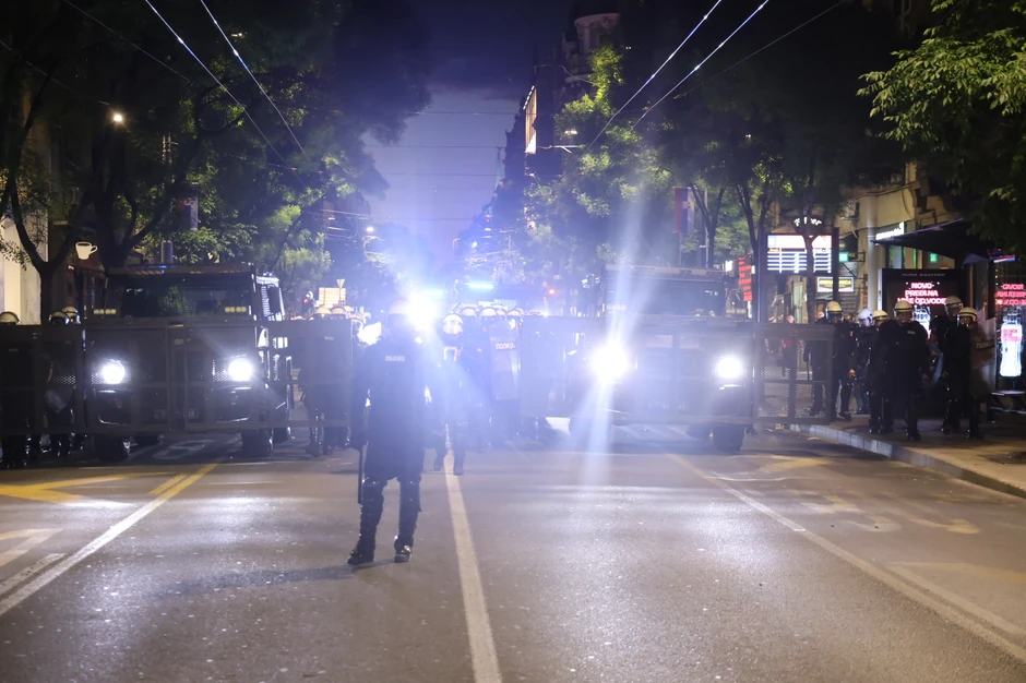 Incidenti ispred Predsedništva