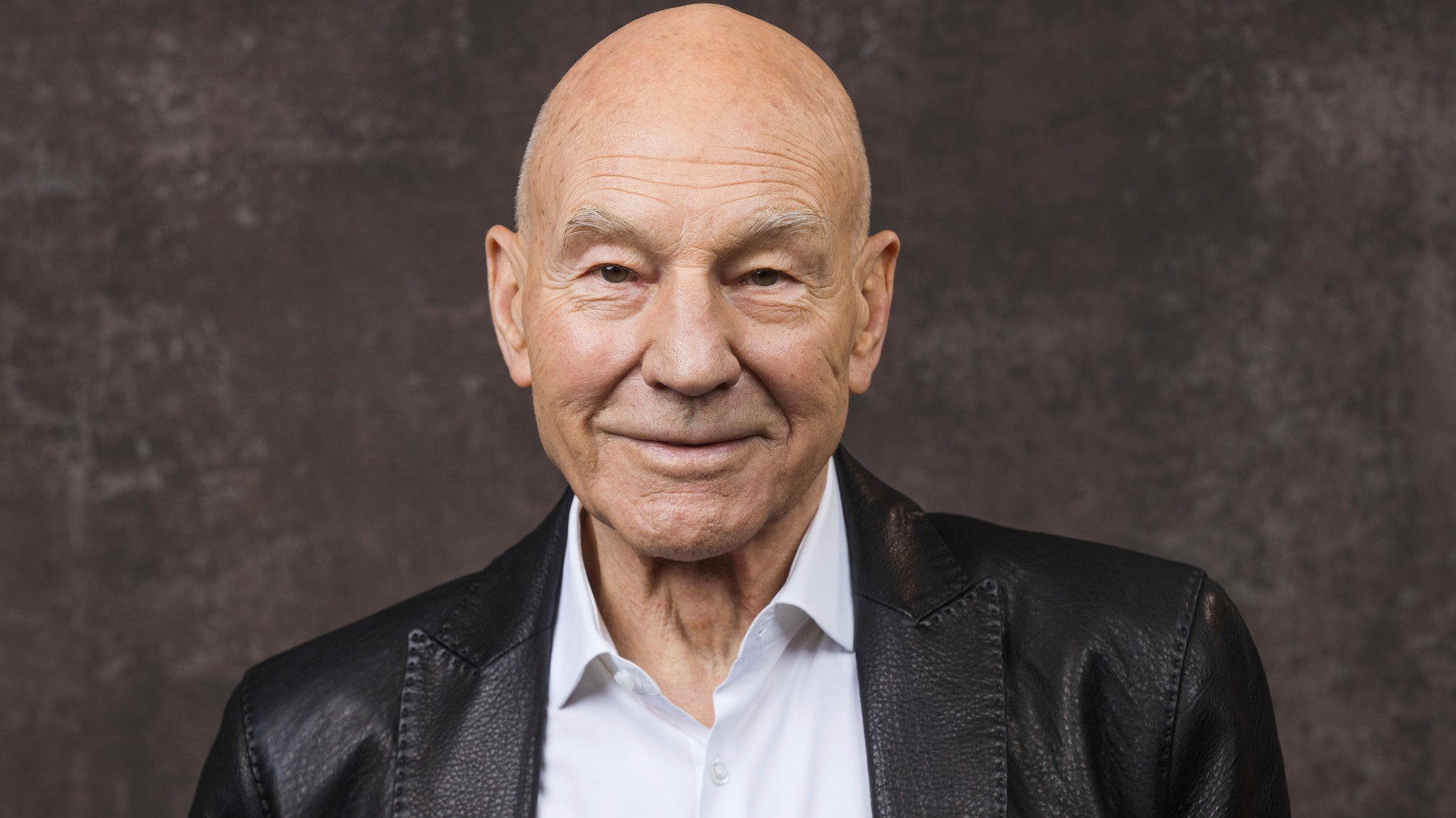 Britský herec Patrick Stewart.