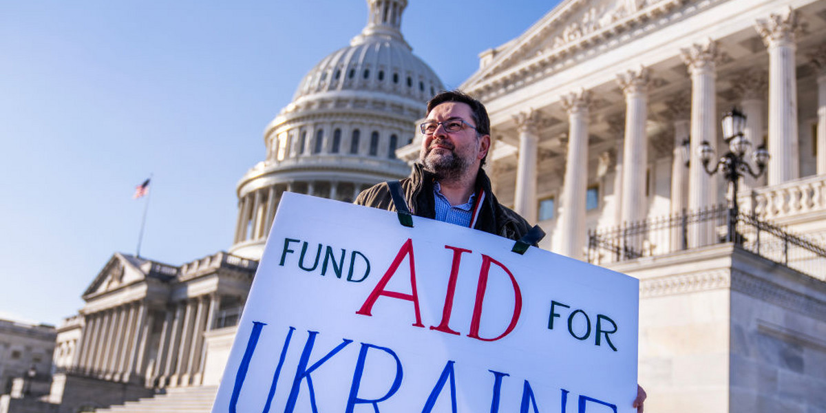 Kongres USA ciągle nie dał zgody na dodatkowe wsparcie finansowe Ukrainy w wojnie z Rosją