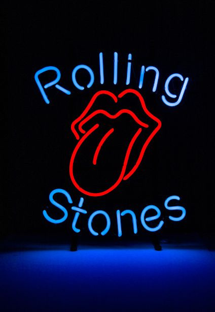 Neon "Rolling Stones" z ok. 2000 r.