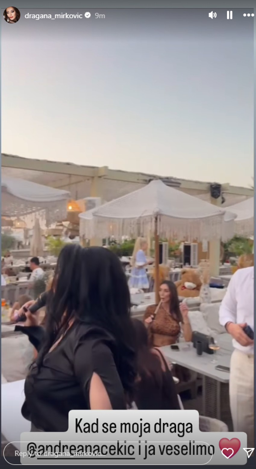 Dragana Mirković u Dubaiju