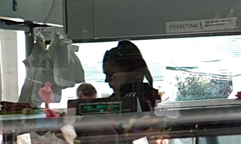 Bogdana Ražnatović na pijaci