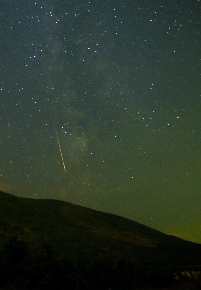 FYROM METEORS SHOWER