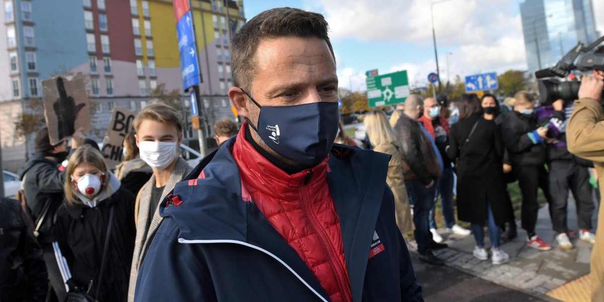 Rafał Trzaskowski o protestach w stolicy