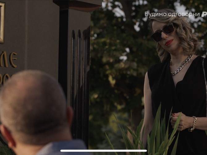 Milica Zarić i Nikola Kojo u seriji "Tajne vinove loze" 
