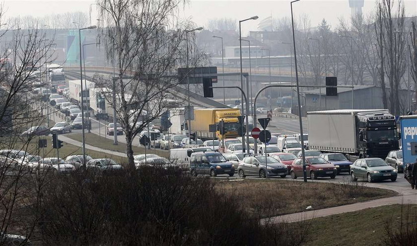 Kraków stanął w korku