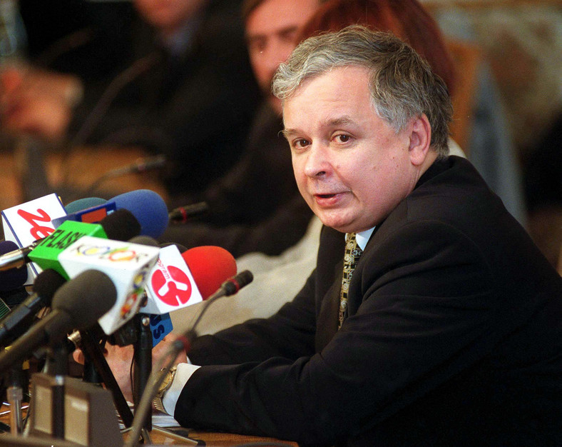 Lech Kaczyński w 2000 r.