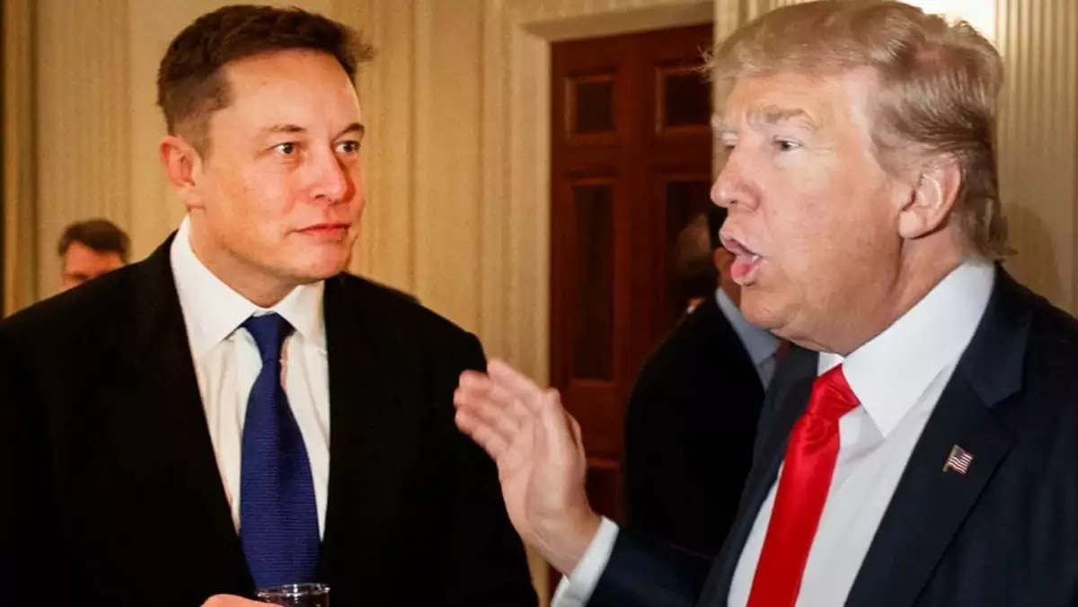 Elon Musk i Dolnad Trump