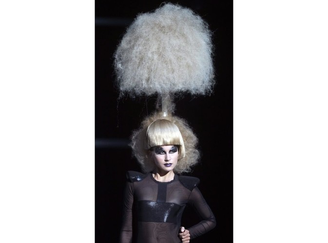 Pokaz fryzjerstwa w Moskwie