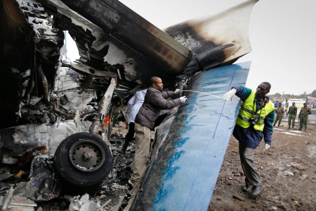 Katastrofa samolotu w Nairobi