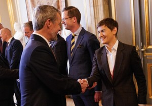Ana Brnabić i Federik Deseti