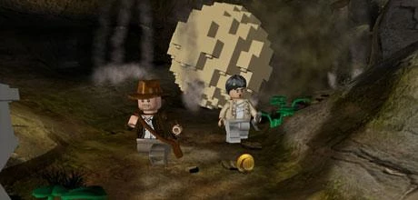 Screen z gry "LEGO Indiana Jones: The Original Adventures" (wersja PSP)