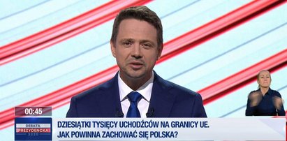 Spięcie w studio TVP. Rafał Trzaskowski kontra prowadzący debatę