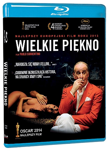 "Wielkie piękno" - okładka wydania Blu-ray