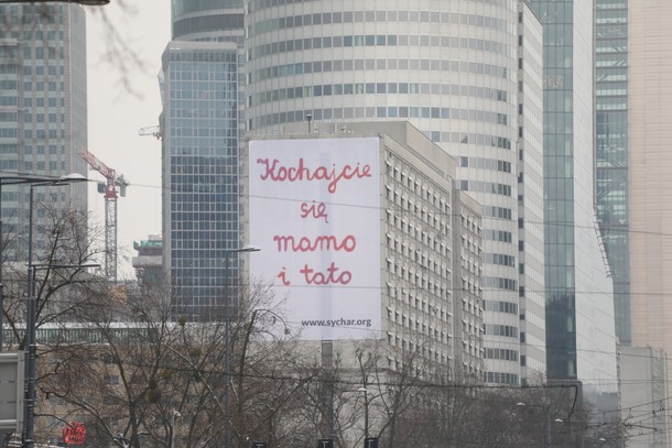 Billboardy Kochajcie się mamo i tato