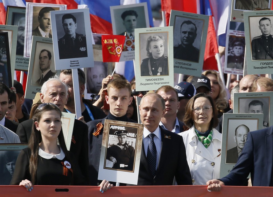 RUSSIA VICTORY DAY (70th anniversary of the end of World War II)