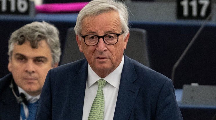 Juncker üzent / MTI/EPA/Patrick Seeger